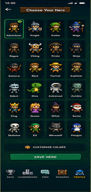 Choose your hero